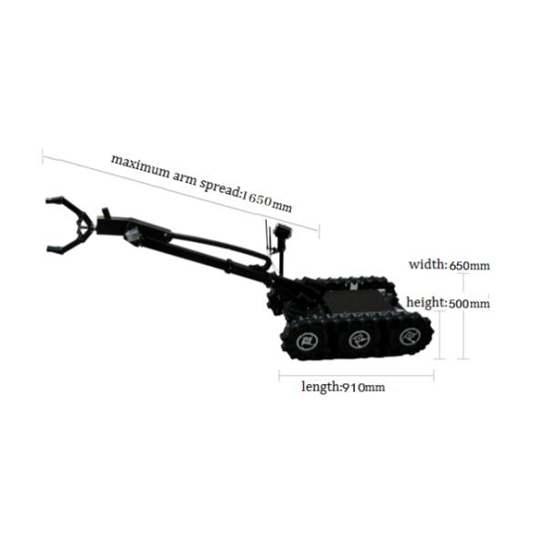 Explosive Handling Eod Tool Kits Battery Powered With Mobile Robot Body