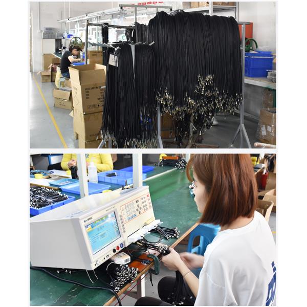 Waterproof M12 Panel Mount Connector IP67 A B D Code 3-17 Pin