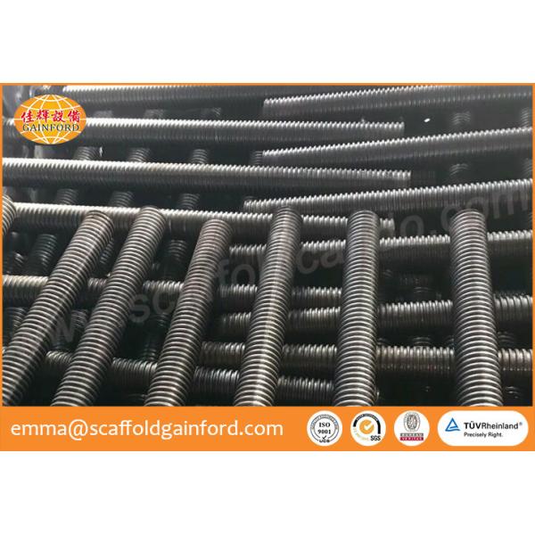 Painted 780mm Q235 adjustable steel base jack hollow screw jack for Thailand ring lock scaffold projects