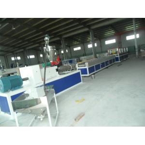 Twin Screw Extruder With High Quality Mold PVC Plastic Profile Extrusion Line
