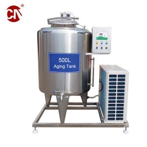 CE Certification Vertical Milk Storage Tanks Horizontal Refrigerator 500L 1000L