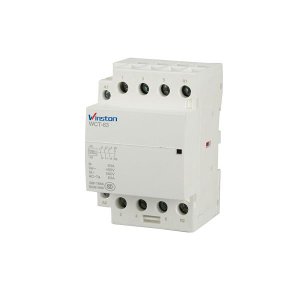 Quality 3NO 1NC Equipment Supplies 4P On Consumption 63A AC Contactor wholesale