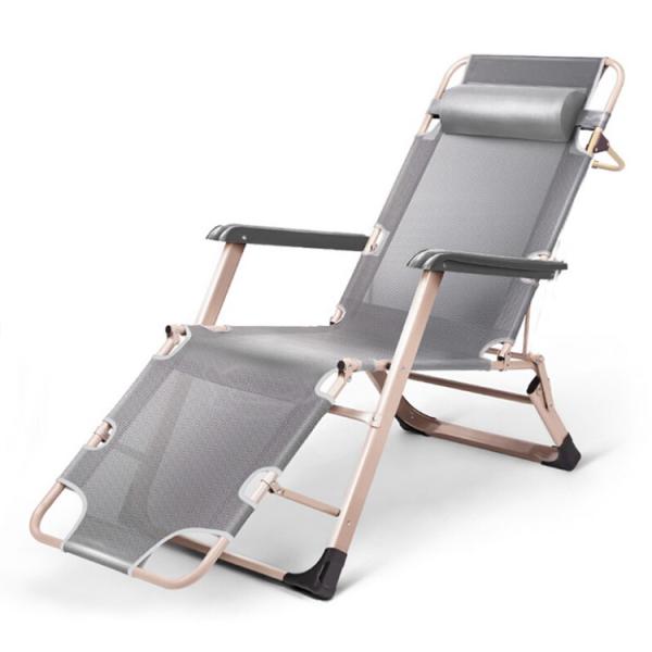 Foldable Portable Chaise Lounge Chair for Outdoor Beach Patio Garden Camping Pool Side