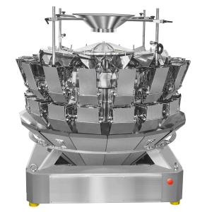 CE Automatic Multihead Weighing Machines Snack Food Rotary Packing Machine