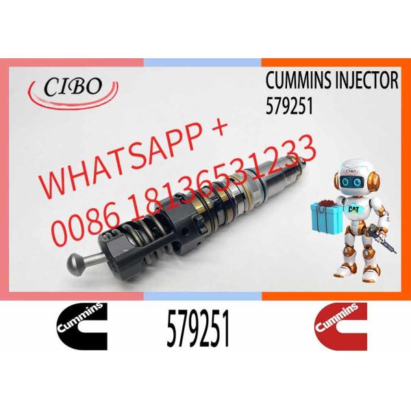 Construction Machinery Parts Fuel Injector For QSKX15 Diesel 579251 1846350 579261 1731091 For CUMMINS Diesel Engine