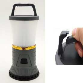 Outdoor 2 In 1 LED Camping Lantern IP44 LED Camping Lamp 8.5x8.5x19.6cm 42pcs