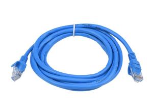 China Injection Mold Cat5e UTP Lan Cable Patch Cords RJ45 Plug Ethernet Wire Customized Length on sale