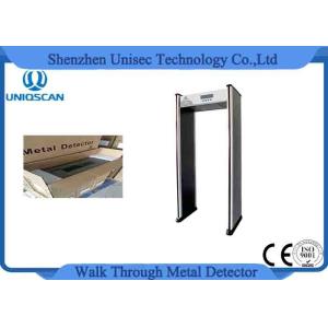 Cheap Multiple Zones Pass Through Metal Detector with Network Function to Prison Airport for sale