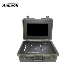 Long Range COFDM Video Receiver with 17 inch Monitor 1 Channel