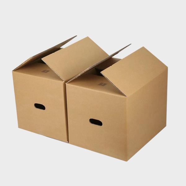 3 Ply B-Flute Flat Packing Folding Corrugated Board White Carton Packaging Box for Wine Fruits Vegetables Bottle Drinks Beer Milk Beverage Logstic Supply Chain