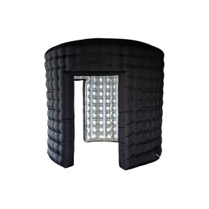 Newest Booth With Colors Changing LED Light Inflable Double stitching inside and