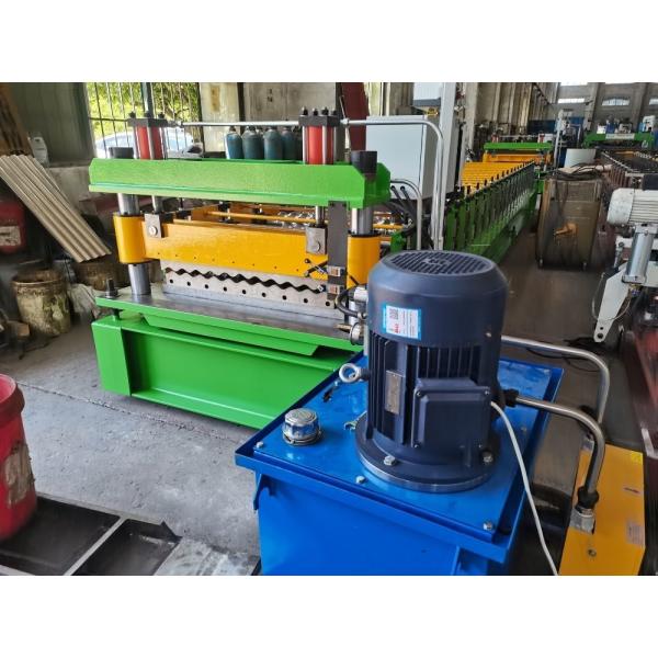 Quality Zinc Corrugated Roof Panel Roll Forming Machine 1250mm PPGI Color Steel Sheet wholesale