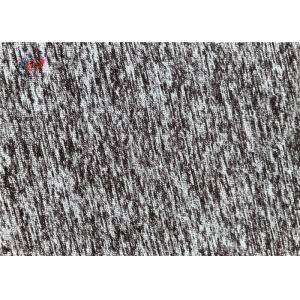 Polyester Spandex Melange Fabric For Fitness Clothing Breathable Yoga Fabric