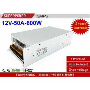 3D Printer Driver 12V50A600W single output  SMPS with CE DC12V600W full watt Iron Case for LED Lighting Factory Outlet