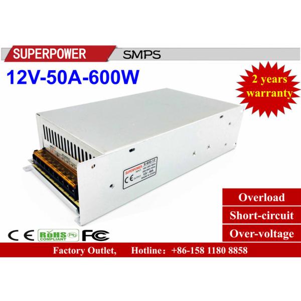 3D Printer Driver 12V50A600W single output SMPS with CE DC12V600W full watt Iron