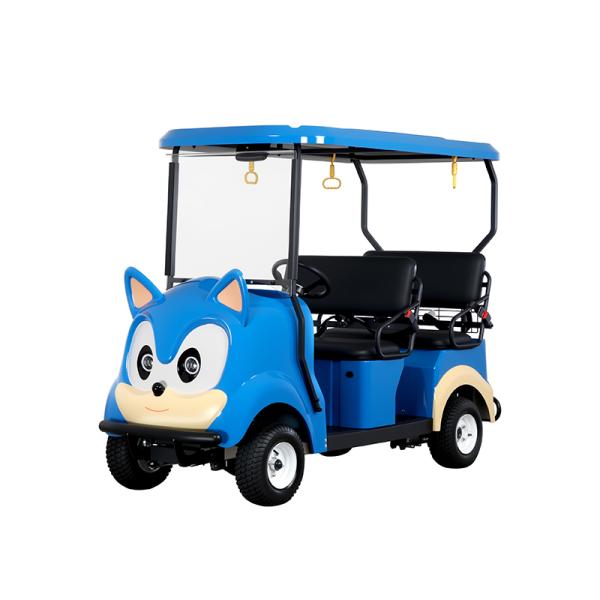 4 Scenic Spots Share The Qr Code Scanning Sightseeing Car