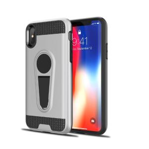 Wang PC+TPU Armor Case with with Kickstand Car Magnetic Absorption Function for