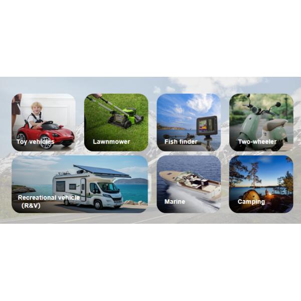 12V LiFePO4 Batteries Designed for Commercial and Industrial Applications with High Energy Density and Safety