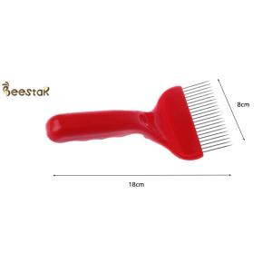 Red Thick Handle Honey Uncapping Tools Hive Tools Beekeeping Uncapping Fork