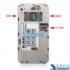 HiPhone NO.4 Quad Band Dual Cards Dual Standby Dual Cameras WIFI Bluetooth Java