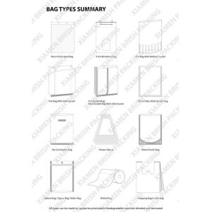 Fruit Micro Perforated Plastic Bread Bag Lightweight Wicket Custom Printed Poly