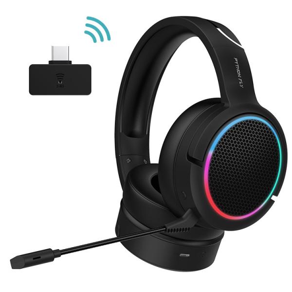 Quality 2.4G BT USB-C Wireless Noise Cancelling Gaming Headset For PC PS4 PS5 Playstation 4 5 wholesale