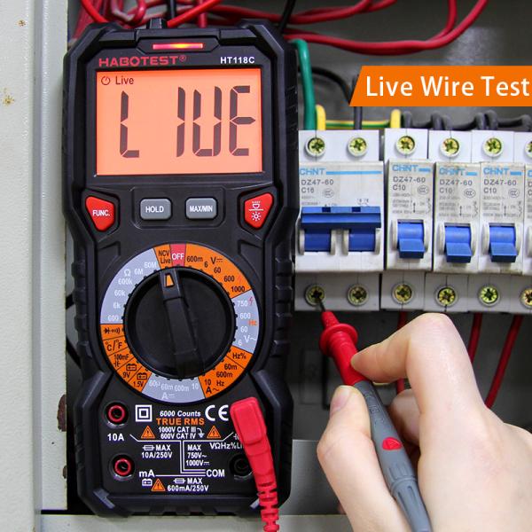 HABOTEST HT118C Precise Professional Capacitance Temperature Frequency