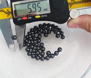 Cheap 5.953mm Gas Pressure Silicon Nitride Ceramic Bearing Balls for sale