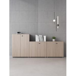 Office Filing Cabinet Wood Office Drawer Cabinet Movable Three Drawer Office