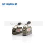 NBSANMINSE V2-M5 V2-1/8 2/2 Way Air Mechnical Control Valve Pneumatic Two Way