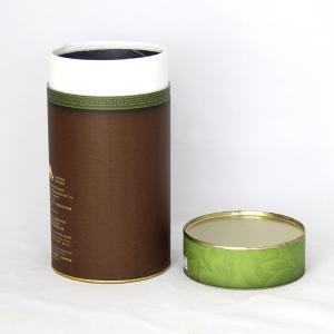 Good Sealing Function Packaging Brown Paper Composite Cans Top Grade Material