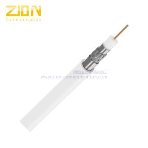 Tri-Shield RG6 Riser CMR Coaxial Cable with 18 AWG CCS for Digital Video