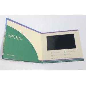 2 - 8 GB mult - functions paper made LCD Video Brochure for greeting
