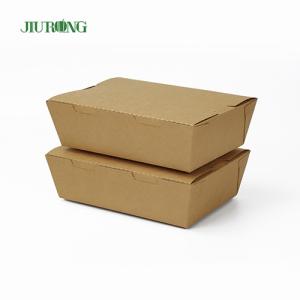 Eco Friendly Biodegradable Takeaway Containers 2100ml Paper Sushi Box