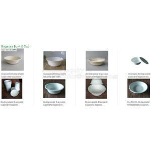 Fully Renewable Unbleached Wheatstraw and Sugarcane Fibers Takeout Containers