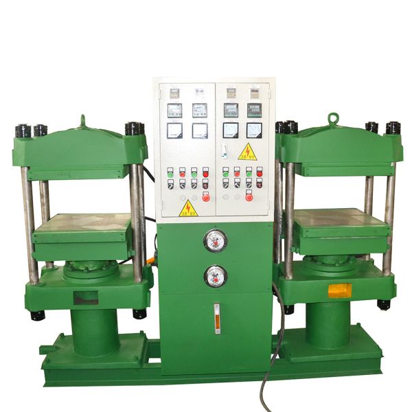 Frame-type Plate Rubber Vulcanizing Press Machine with Temperature Profile Programming and PLC Control System