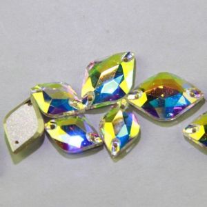 Lemon Glass Rhinestone Claw Setting Crystals