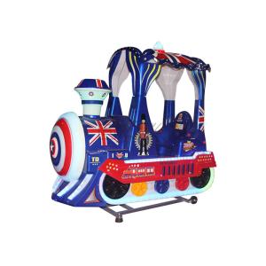 Shopping Mall Fun Fair Kiddie Happy Swing Car Coin Operated British Train Style