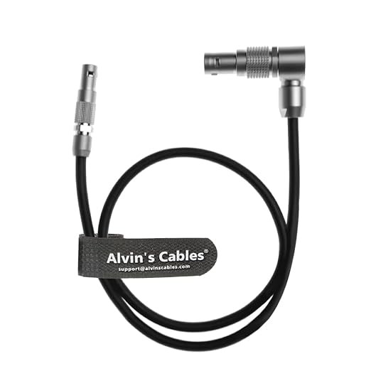 Quality Alvin's Cables Run Stop Cable for RED Komodo, RED V-Raptor Camera from Teradek RT Latitude MDR, Ctrl 4 Pin to Rotatable Right Angle 9 Pin Control Cable 45cm/18in wholesale