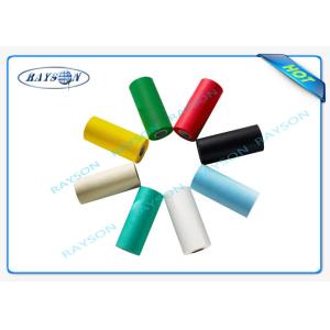 100% Raw Polypropylene Non Woven Fabric In Roll For Shipping Bags