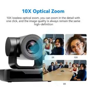 Brand New 10x Video Conferencing USB PTZ Camera 1080p Resolution Auto White