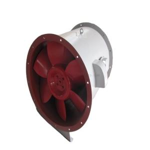 Axial Ventilator Fan for Industrial Temperature Exhaust FREE STANDING Mounting