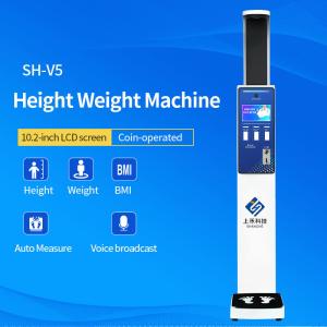 Coin Operated Scales Height Weight Vending Machine for Pharmacy