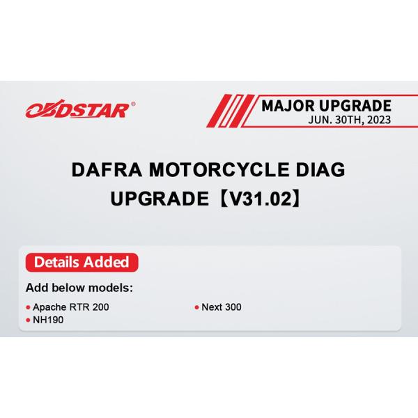 OBDSTAR MS80 Intelligent Motorcycle Diagnostic Tool Support IMMO Programming