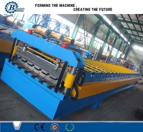 Quality Automatic Change Size IBR Metal Roofing Roll Forming Machine With Touch Screen wholesale