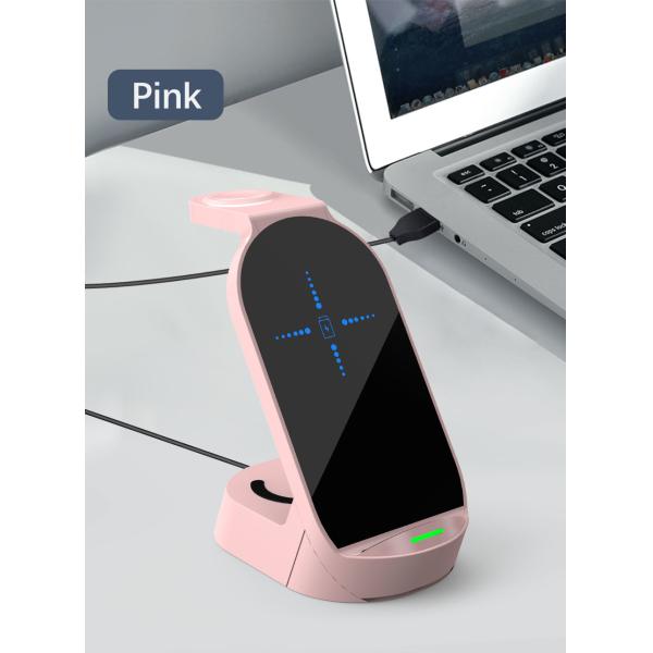 Qi-enabled Devices Multifunction Wireless Charger with 10mm Transmission