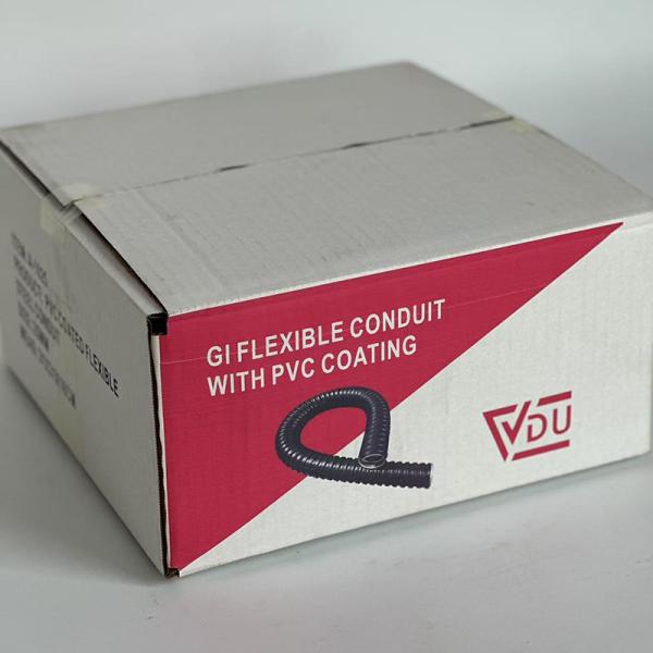 Quality Industrial Grade PVC Coated Flexible Hose with PVC Coating Material 50 Feet Length and Metal Construction wholesale