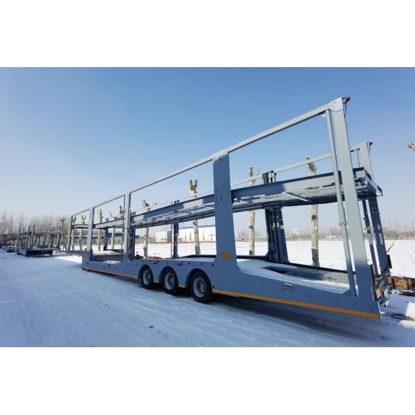 Quality Heavy Duty Hydraulic Lifting 8/9/10 Car Carrier Trailer with Jost E100 Landing Gear wholesale