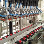 Automatic Volumetric Piston Filling Machine With Multy Heads Servo Driven Inline