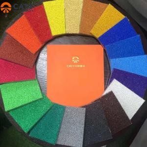 Popular Colorful UV-Resistant EPDM Rubber Granules For Running Track Playgrounds